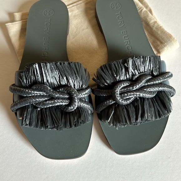 Tory Burch ROPE FLAT SLIDE - Picture 5 of 9